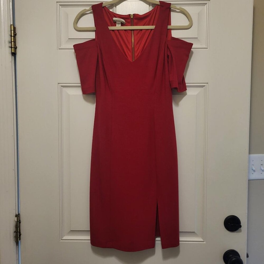 Boston Proper Cold Shoulder Dress